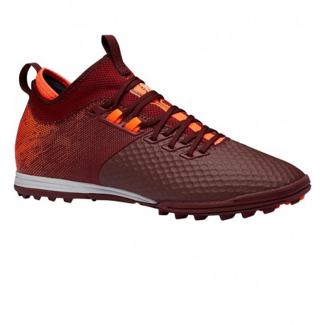 Tenis de fútbol para terrenos secos Agility 900 Mesh MiD HG Adulto Rojo Naranja-DeportesyEjercicio- Calzado