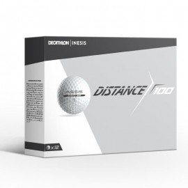 Bolas de golf 100 blancas (en lotes de 12)-DeportesyEjercicio- Productos para iniciar tu depor