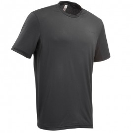 Camiseta de manga corta campamento TechFRESH 50 caballero gris oscuro-DeportesyEjercicio- Productos para iniciar tu depor