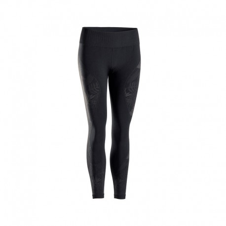 MALLAS 7/8 YOGA SIN COSTURAS NEGRO / GRIS OSCURO-DeportesyEjercicio- Leggings, pantalones, shorts