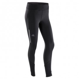 Mallas Térmicas Deportivas Running Kalenji Run Warm Mujer Negro-DeportesyEjercicio- Leggings, pantalones, shorts