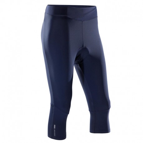 Mallas 3/4 MTB ST 500 mujer Azul marino-DeportesyEjercicio- Leggings, pantalones, shorts