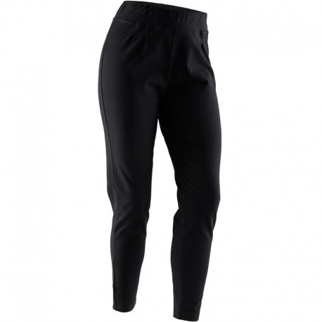 Pantalón 100 de pilates y gimnasia suave mujer negro-DeportesyEjercicio- Pantalones