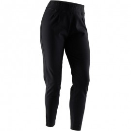 Pantalón 100 de pilates y gimnasia suave mujer negro-DeportesyEjercicio- Leggings, pantalones, shorts