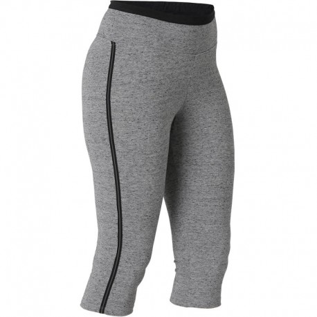 Mallas 3/4 Sport Pilates y Gimnasia suave mujer 510 Slim Gris-DeportesyEjercicio- Leggings