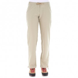 Pantalón campamento Arpenaz 50 dama beige-DeportesyEjercicio- Pantalones