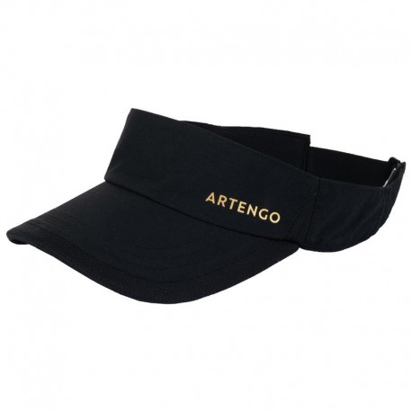 VISERA DE TENIS ARTENGO TV 100 T56 NEGRO-DeportesyEjercicio- Accesorios