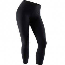 Mallas 7/8 520 de Pilates y Gimnasia suave para mujer. Negro-DeportesyEjercicio- Leggings