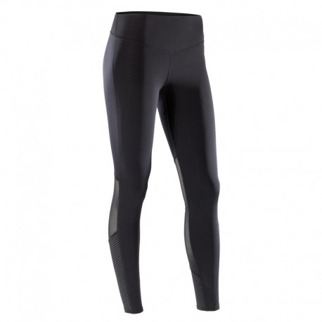 Leggins fitness cardio-training mujer negro 900-DeportesyEjercicio- Leggings