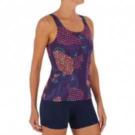 Traje de baño 1 pza. Natación Heva Tankini All Cheve Mujer Azul-DeportesyEjercicio- Trajes de baño