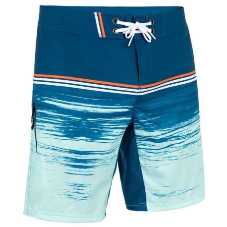 Boardshort Estándar Surf 500 Radical Petróleo-DeportesyEjercicio- Kitesurf