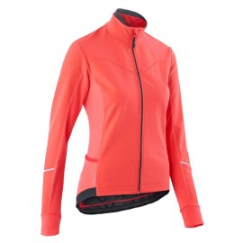 CHAMARRA CICLISMO INVIERNO MUJER TRIBAN RC500 ROSA-DeportesyEjercicio- Chamarras