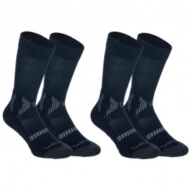 PQT. DE 2 CALCETINES DE BÁSQUETBOL TARMAK HOMBRE/MUJER MID 500 NEGRO-DeportesyEjercicio- Accesorios