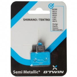 ZAPATAS DE FRENO DE DISCO COMPATIBLES SHIMANO DEORE/TEKTRO-DeportesyEjercicio- Ciclismo junior