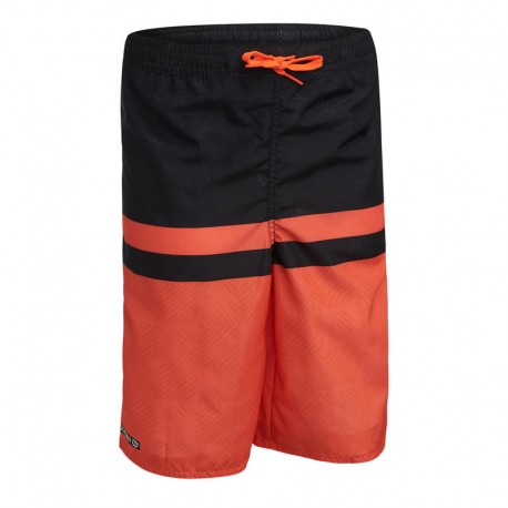 BOARDSHORT BS 100L TWEEN SQUARE RED-DeportesyEjercicio- Trajes de baño, bikinis