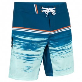 Boardshort Estándar Surf 500 Radical Petróleo-DeportesyEjercicio- Trajes de baño, bikinis