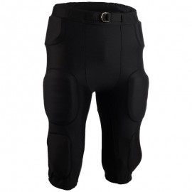 Pantalón de fútbol americano AF550PA para adultos negro-DeportesyEjercicio- Pantalones