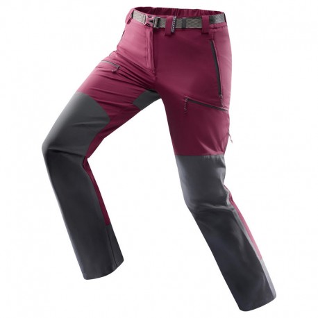 Pantalón de trekking en montaña TREK 900 mujer burdeos-DeportesyEjercicio- Pantalones