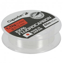 SEDAL DE PESCA FLUOROCARBON 100% 50 m.-DeportesyEjercicio- Pesca en agua salada