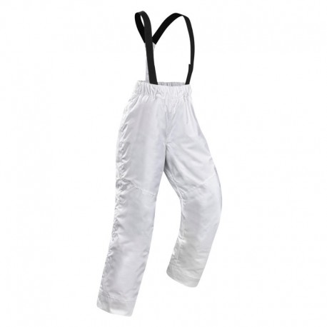 PANTALÓN DE ESQUÍ NIÑOS 100 BLANCO-DeportesyEjercicio- Esquí