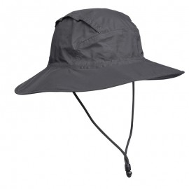 Sombrero de Trekking en montaña TREK 900 impermeable gris oscuro-DeportesyEjercicio- Accesorios