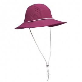 Sombrero de trekking en montaña TREK 500 Mujer anti-UV morado-DeportesyEjercicio- Accesorios