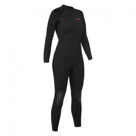 Traje SURF 100 Neopreno 4/3 mm mujer negro-DeportesyEjercicio- Kitesurf