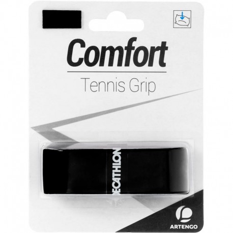 GRIP DE TENIS CONFORT NEGRO-DeportesyEjercicio- Tenis de playa