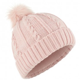 GORRO DE ESQUÍ TRENZAS FUR ROSA-DeportesyEjercicio- Esquí