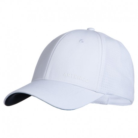 GORRA DE TENIS ARTENGO TC 900 BLANCO/AZUL MARINO T56-DeportesyEjercicio- Tenis de playa