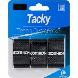 OVERGRIP DE TENIS TACKY NEGRO-DeportesyEjercicio- Tenis de playa