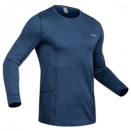 Camiseta de esquí hombre 500 azul-DeportesyEjercicio- Esquí