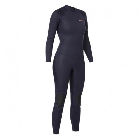 Traje SURF 100 Neopreno 2/2 mm mujer Azul marino-DeportesyEjercicio- Trajes de neopreno