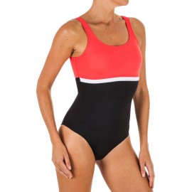 Traje de baño 1 Pieza Natación Heva Li Mujer Negro Coral-DeportesyEjercicio- Trajes de baño para mujer