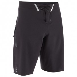 Boardshort Largo Surf Olaian 900 Pure Black Hombre Negro 20"-DeportesyEjercicio- Trajes de baño para mujer