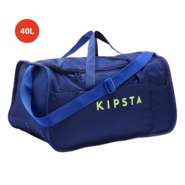 Maleta deportiva Kipocket 40 litros azul y amarillo-DeportesyEjercicio- Voleibol