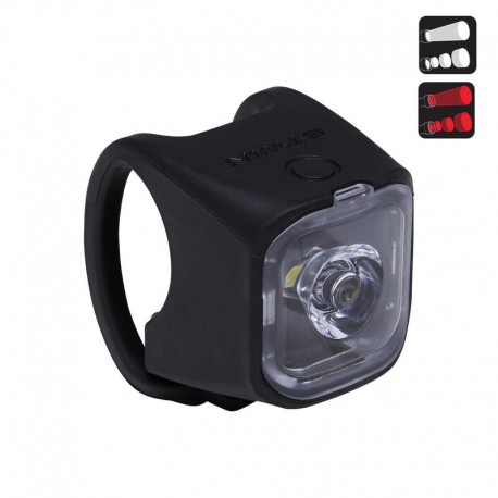 LUZ VIOO320 DELANTERA/TRASERA NEGRO-DeportesyEjercicio- Ciclismo trekking