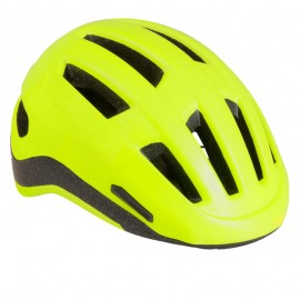 CASCO BICICLETA URBANA 500 AMARILLO FLUORESCENTE-DeportesyEjercicio- Ciclismo trekking