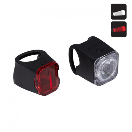 KIT DE LUCES VIOO 500 USB DELANTERO TRASERO-DeportesyEjercicio- Ciclismo trekking