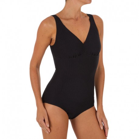 Traje de baño 1 pieza moldeador para mujer Kaipearl New negro-DeportesyEjercicio- Trajes de baño