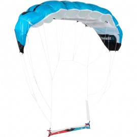 PAPALOTE DE TRACCIÓN de 1.2 m2 + barra azul-DeportesyEjercicio- Papalotes, landkites