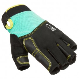 Guantes cortos náuticos niños 500 verde/negro-DeportesyEjercicio- Vela ligera / catamarán