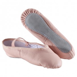 Zapatillas ballet puntas piel niña danza clásica color piel-DeportesyEjercicio- Danza