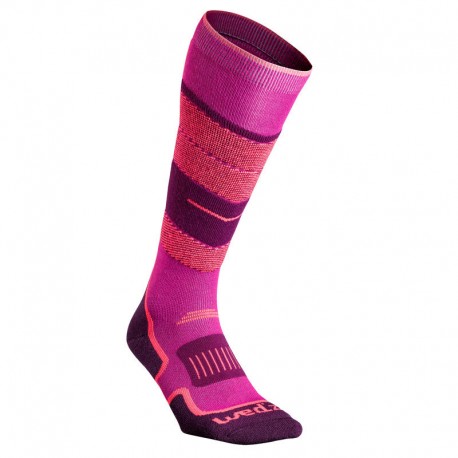 CALCETINES DE ESQUÍ ADULTO 300 ROSA-DeportesyEjercicio- Snowboard